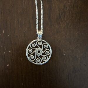 Charleston Gates Sterling Silver Pendant and Chain